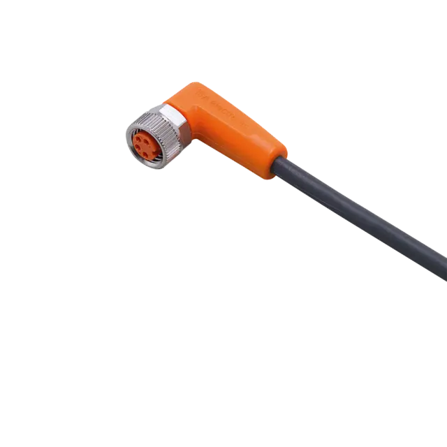 Produktfoto 1 von EVC155: Anschlusskabel mit Buchse; Betriebsspannung < 50 V AC; 10 m; PUR; IP 65;