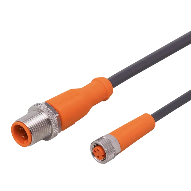 EVC216: Verbindungskabel; Betriebsspannung < 50 V AC; 0,6 m; PUR; IP 65; IP 67;