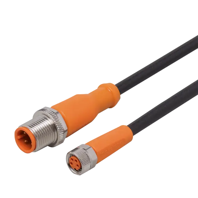 EVC240: Verbindungskabel; Betriebsspannung < 50 V AC; 0,3 m; PUR; IP 65; IP 67;