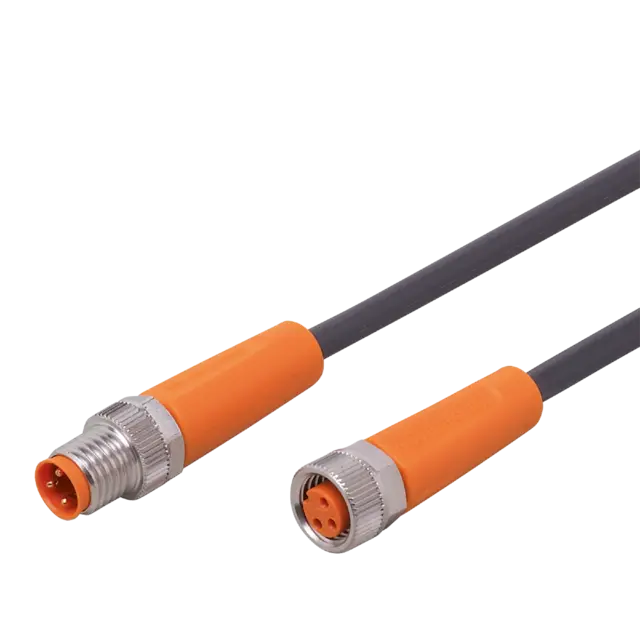 Produktfoto 1 von EVC461: Verbindungskabel; Betriebsspannung < 50 V AC; 4 m; PUR; IP 65; IP 67; IP
