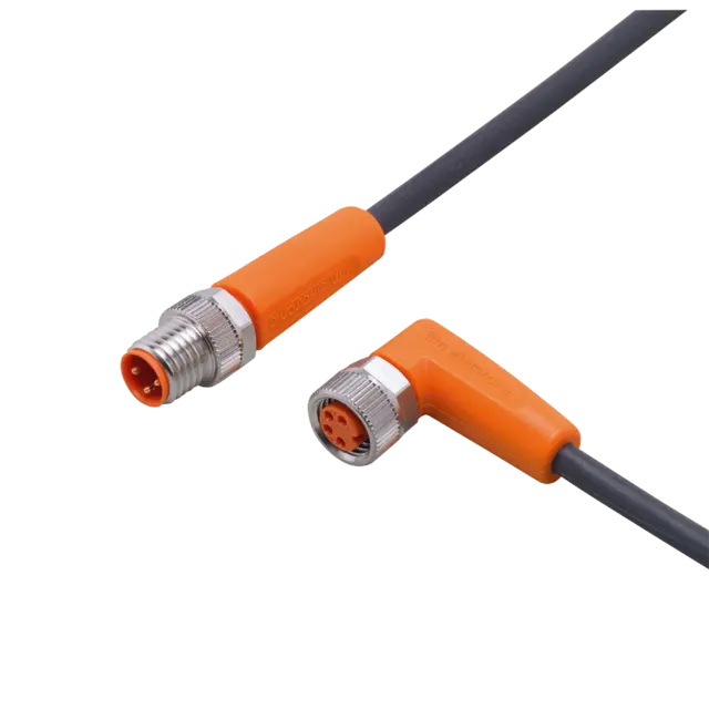 Produktfoto 1 von EVC262: Verbindungskabel; Betriebsspannung < 50 V AC; 1 m; PUR; IP 65; IP 67; IP