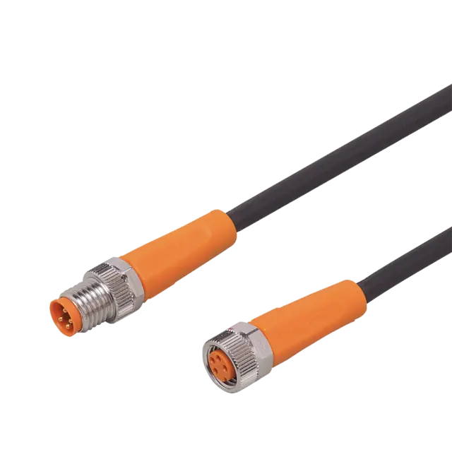 Produktfoto 1 von EVC313: Verbindungskabel; Betriebsspannung < 50 V AC; 2 m; PUR; IP 65; IP 67; IP