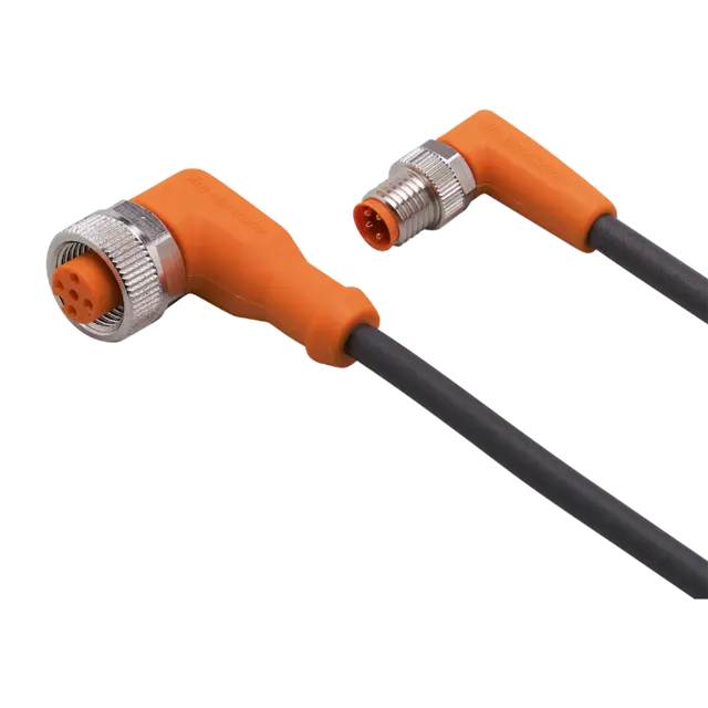 Produktfoto 1 von EVC375: Verbindungskabel; Betriebsspannung < 50 V AC; 0,3 m; PUR; IP 65; IP 67;