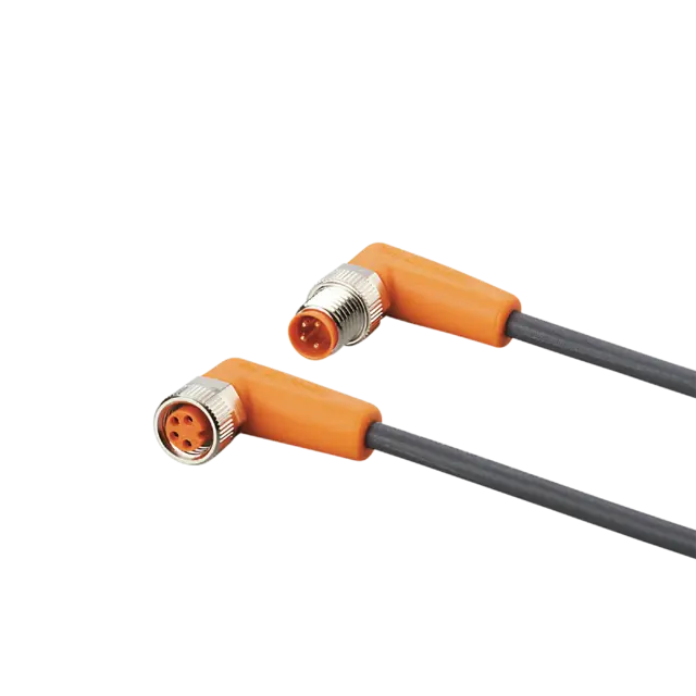 Produktfoto 1 von EVC560: Verbindungskabel; Betriebsspannung < 50 V AC; 0,4 m; PUR; IP 65; IP 67;
