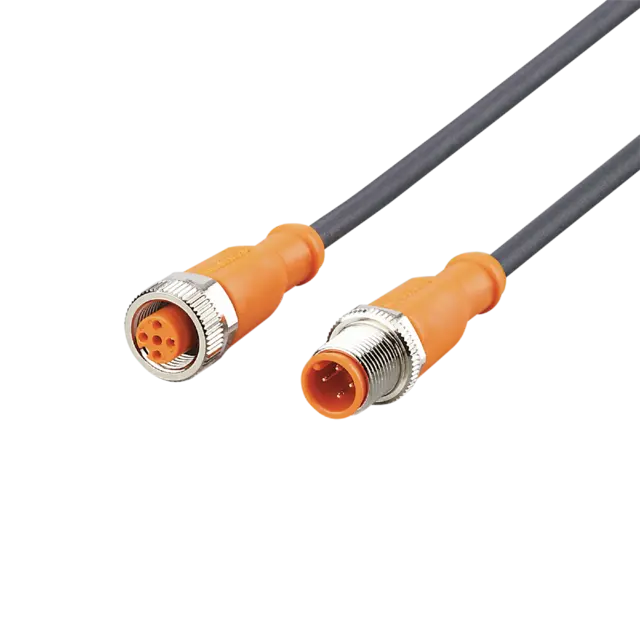 Produktfoto 1 von EVC013: Verbindungskabel; Betriebsspannung < 250 V AC; 2 m; PUR; IP 65; IP 67; I