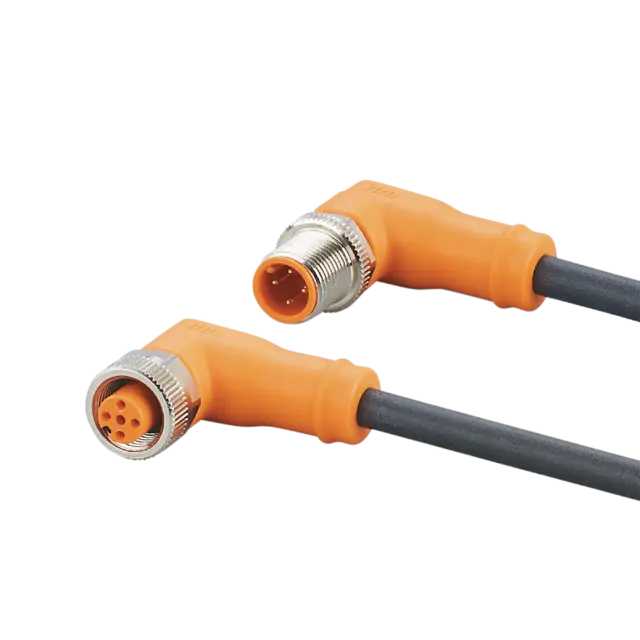 Produktfoto 1 von EVC737: Verbindungskabel; Betriebsspannung < 250 V AC; 0,25 m; PUR; IP 65; IP 67