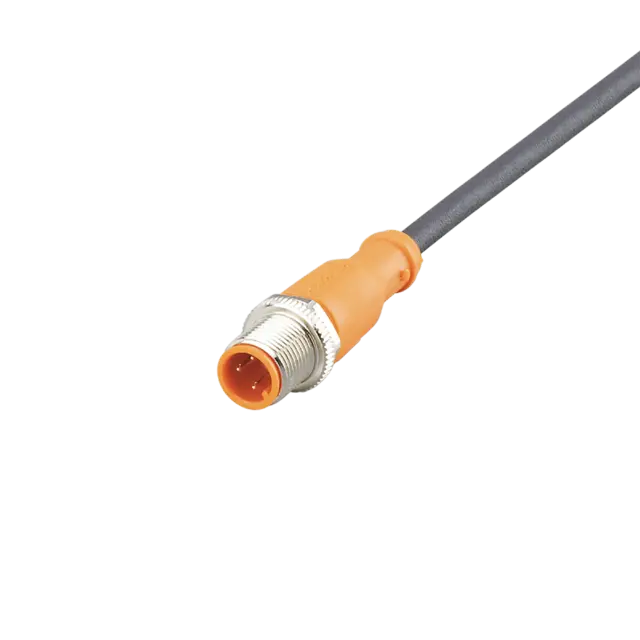 Produktfoto 1 von EVC842: Anschlusskabel mit Stecker; Betriebsspannung < 250 V AC; 6 m; PUR; IP 65