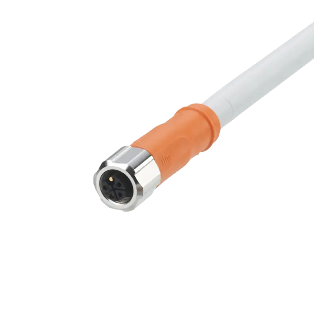 Produktfoto 1 von EVCA16: Anschlusskabel mit Buchse; Powerkabel, L-codiert; 5 m; PUR; IP 65; IP 67