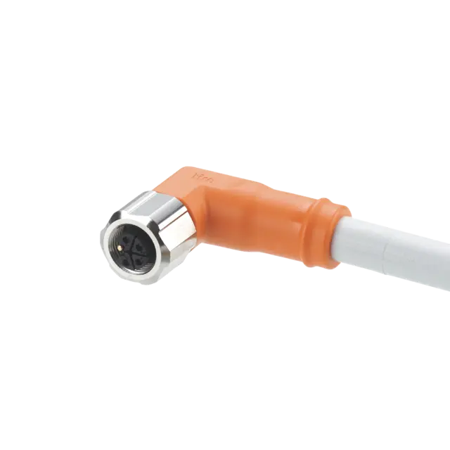 Produktfoto 1 von EVCA20: Anschlusskabel mit Buchse; Powerkabel, L-codiert; 2 m; PUR; IP 65; IP 67