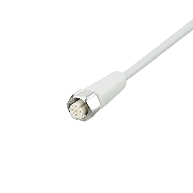 EVF001: Anschlusskabel mit Buchse; Betriebsspannung < 250 V AC; 5 m; MPPE; IP 65