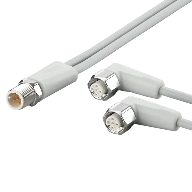 Produktfoto 1 von EVF333: Y-Verbindungskabel; Betriebsspannung < 60 V AC; 2; 2 m; MPPE; IP 65; IP