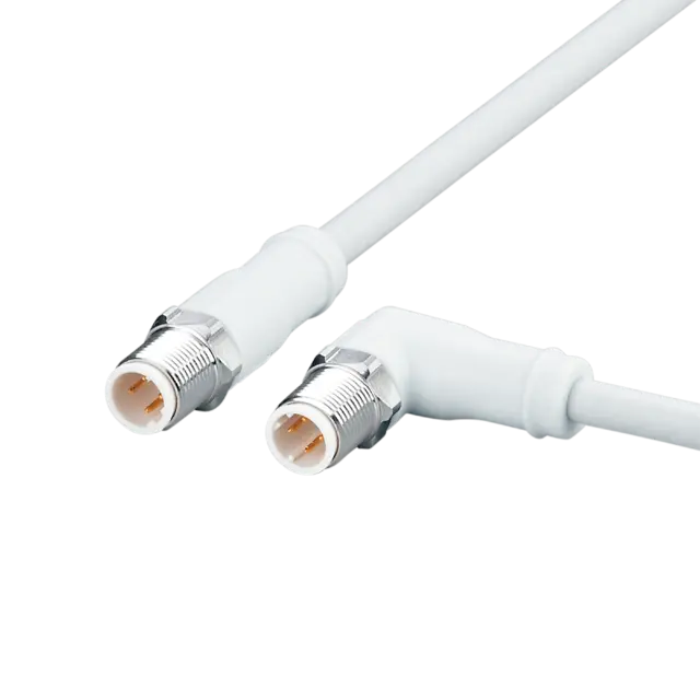 Produktfoto 1 von EVF536: Verbindungskabel; Betriebsspannung 30 V AC; Ethernetkabel, D-codiert; 0,