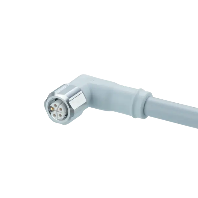 Produktfoto 1 von EVF618: Anschlusskabel mit Buchse; Powerkabel, L-codiert; 10 m; MPPE; IP 65; IP