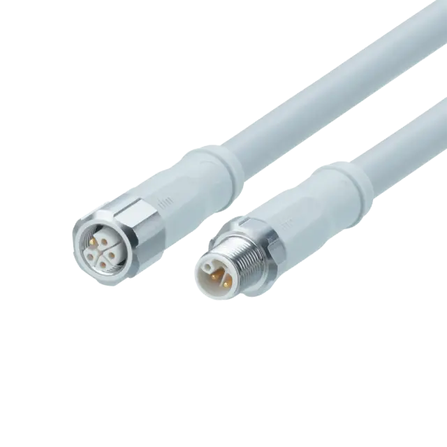 Produktfoto 1 von EVF652: Verbindungskabel; Powerkabel, L-codiert; 3 m; MPPE; IP 65; IP 67; IP 69K