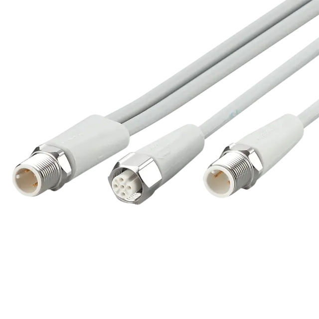 EVF693: Y-Verbindungskabel; 2; 1 m; MPPE; IP 65; IP 67; IP 68; IP 69K; Silikonfr