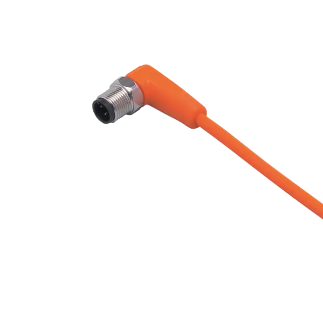 Produktfoto 1 von EVT074: Anschlusskabel mit Stecker; Betriebsspannung < 60 V AC; 2 m; PVC; IP 65;