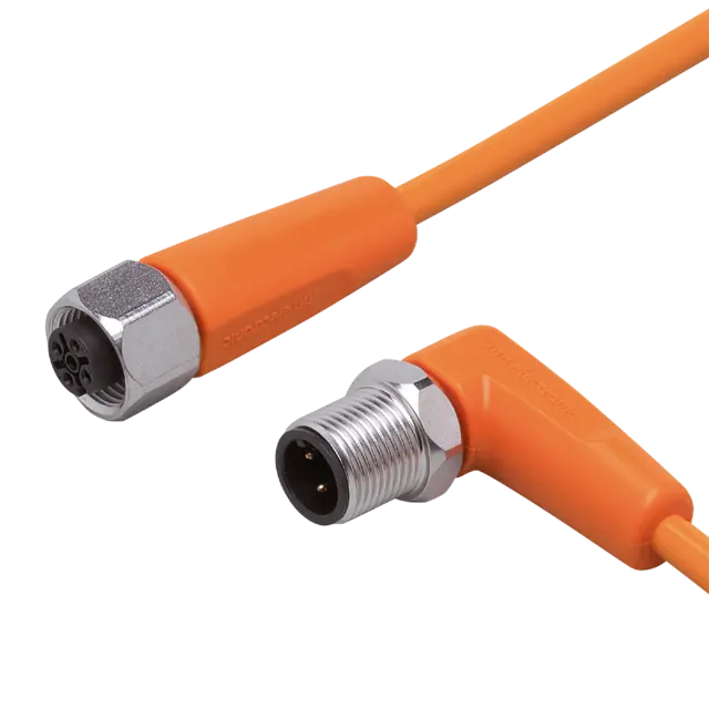 Produktfoto 1 von EVT081: Verbindungskabel; Betriebsspannung < 250 V AC; 0,3 m; PVC; IP 65; IP 67;