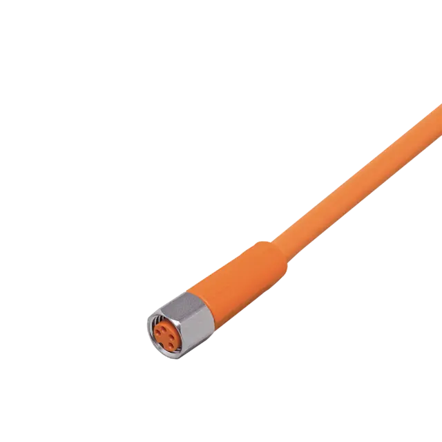 Produktfoto 1 von EVT135: Anschlusskabel mit Buchse; Betriebsspannung < 50 V AC; 5 m; PVC; IP 65;