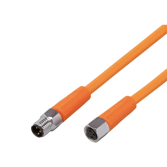 Produktfoto 1 von EVT143: Verbindungskabel; Betriebsspannung < 50 V AC; 0,6 m; PVC; IP 65; IP 67;