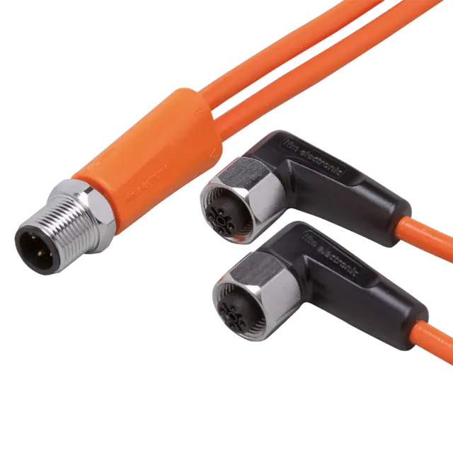 Produktfoto 1 von EVT336: Y-Verbindungskabel; 2; PNP; 2 m; PVC; IP 65; IP 67; IP 68; IP 69K; Silik