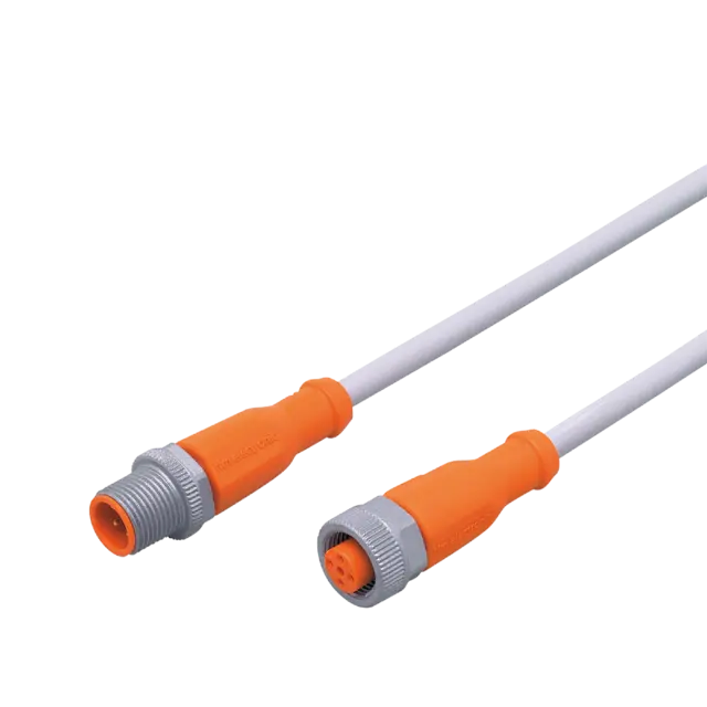 Produktfoto 1 von EVW028: Verbindungskabel; Betriebsspannung < 250 V AC; 5 m; PUR; IP 65; IP 67; I