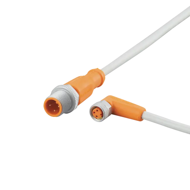 Produktfoto 1 von EVW082: Verbindungskabel; Betriebsspannung < 50 V AC; 0,6 m; PUR; IP 65; IP 67;
