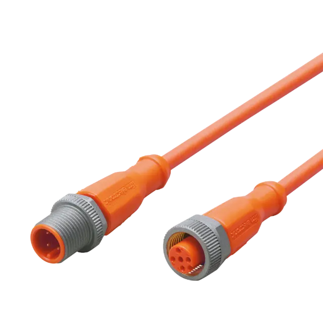 Produktfoto 1 von EVW149: Verbindungskabel; Betriebsspannung < 250 V AC; 2,5 m; PUR; IP 65; IP 67;
