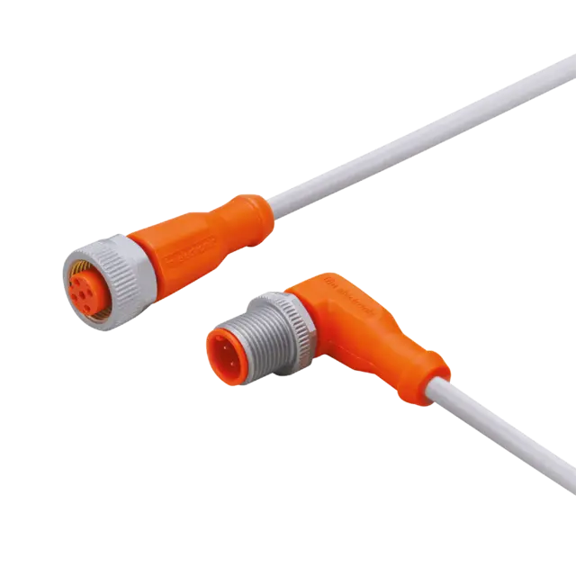 Produktfoto 1 von EVW146: Verbindungskabel; Betriebsspannung < 250 V AC; 0,3 m; PUR; IP 65; IP 67;
