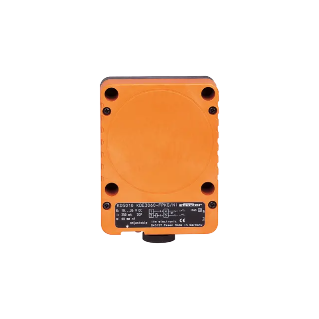Produktfoto 1 von KD0009: Kapazitiver Sensor; 105 x 80 x 40 mm; Schaltabstand 60 mm nicht bündig e
