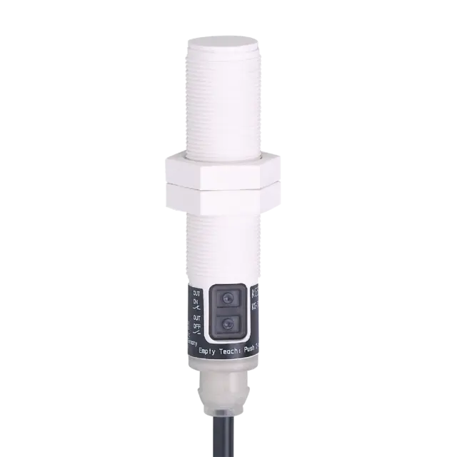 Produktfoto 1 von KG5069: Kapazitiver Sensor; M18 x 1 / L = 77 mm; Schaltabstand 8 mm nicht bündig