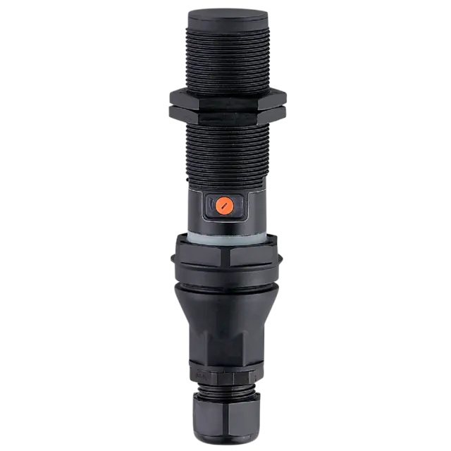Produktfoto 1 von KI530A: Kapazitiver Sensor; M30 x 1,5 / L = 150 mm; Schaltabstand 3...26 mm nich