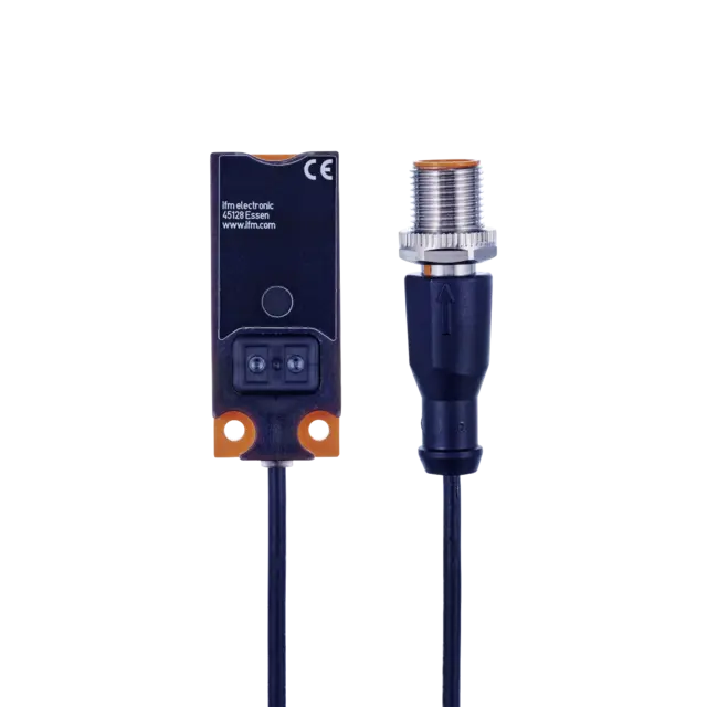 Produktfoto 1 von KQ6005: Kapazitiver Sensor; 20 x 14 x 48 mm; Schaltabstand 12 mm nicht bündig ei