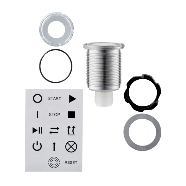 Produktfoto 1 von KTE301: Kapazitiver Handsensor; M22 x 1 / L = 40,4 mm; Schließer / Öffner;  (par