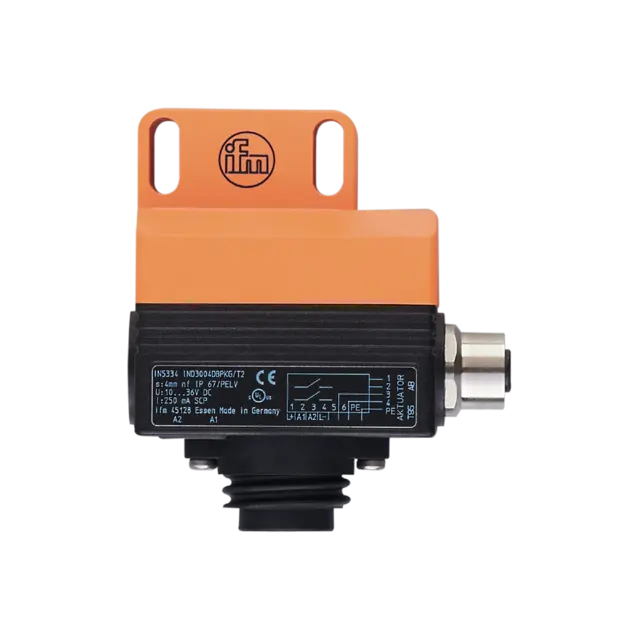 Produktfoto 1 von IN5334: Induktiver Sensor; 40 x 26 x 60 mm; Schaltabstand 4 mm nicht bündig einb