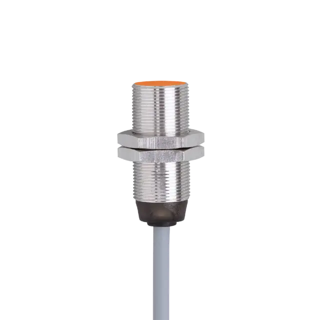 Produktfoto 1 von IG5899: Induktiver Sensor; M18 x 1 / L = 43 mm; Schaltabstand 8 mm bündig einbau