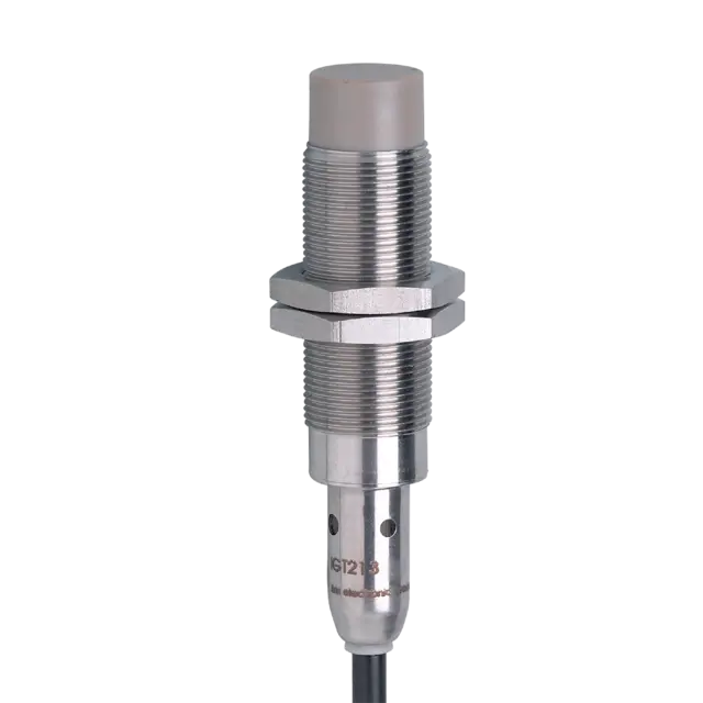 IGT213: Induktiver Sensor; M18 x 1 / L = 81 mm; Schaltabstand 12 mm nicht bündig
