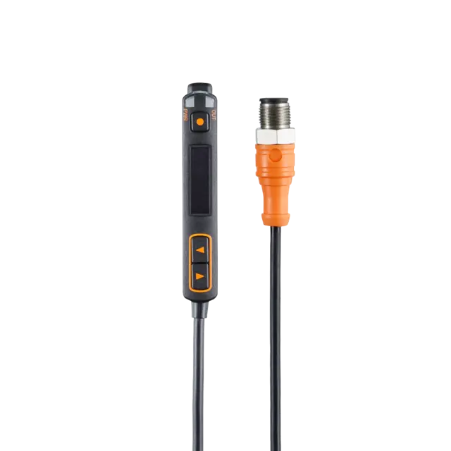 Produktfoto 1 von OCF502: Lichtleiter-Sensor; Rotlicht; Hell-/Dunkelschaltung;  (programmierbar);