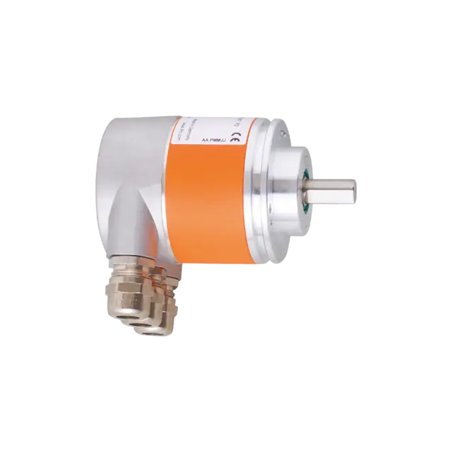 Produktfoto 1 von RN7012: Singleturn-Vollwellendrehgeber; Wellendurchmesser 10 mm; Auflösung 8192