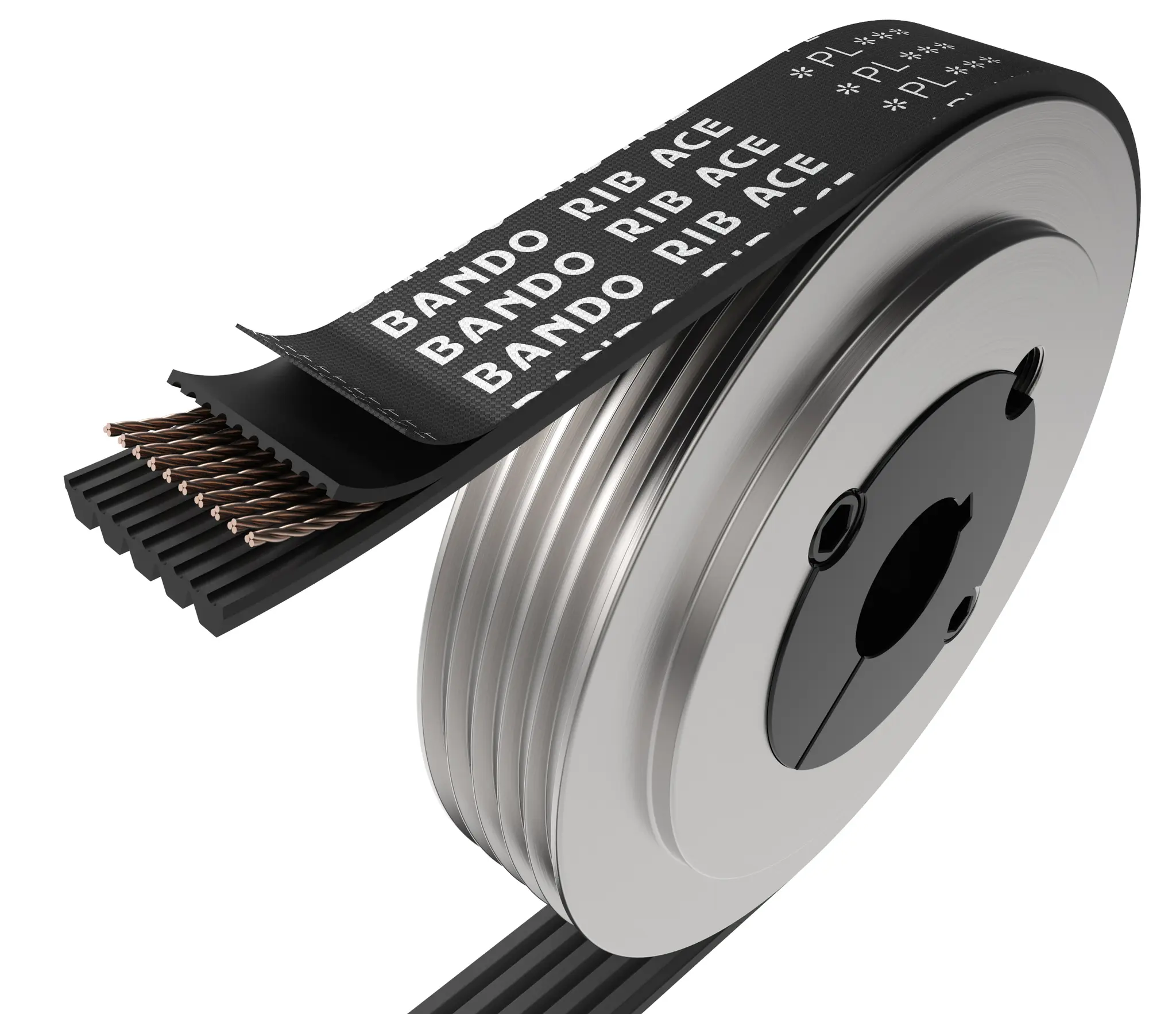 RUBBER POLY-V BELT