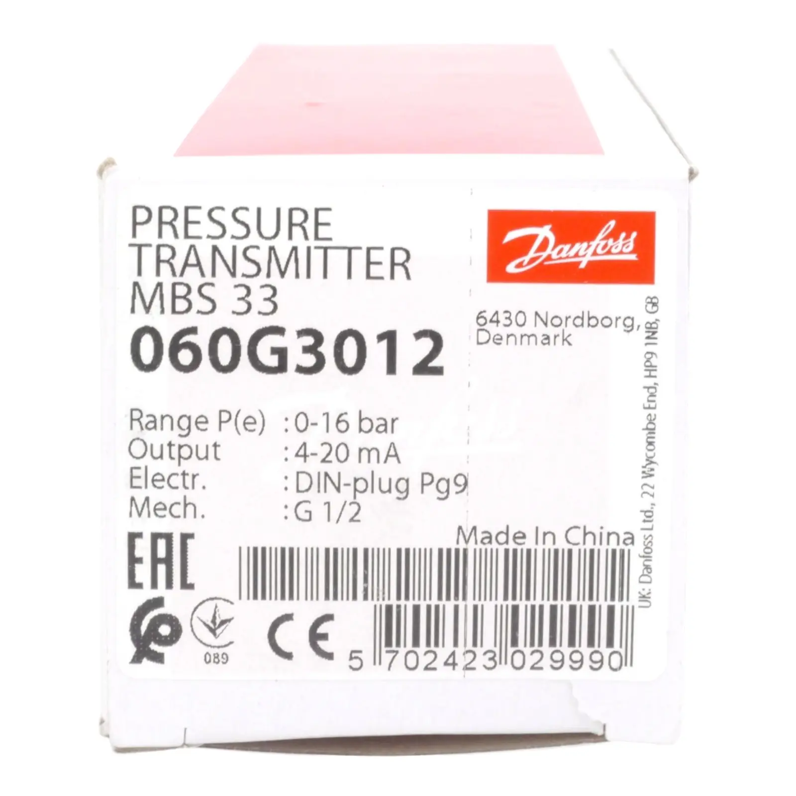 Produktfoto 1 von DANFOSS 060G3012