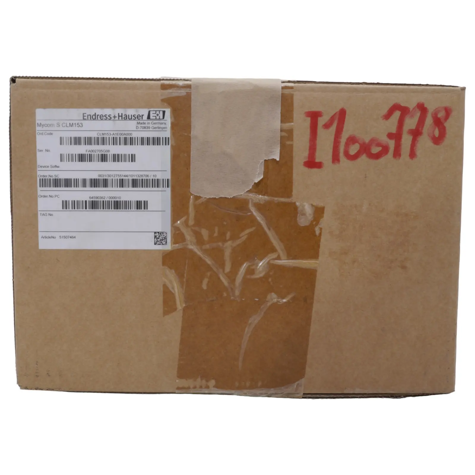 Produktfoto 1 von ENDRESS+HAUSER CLM153-A1E00A000