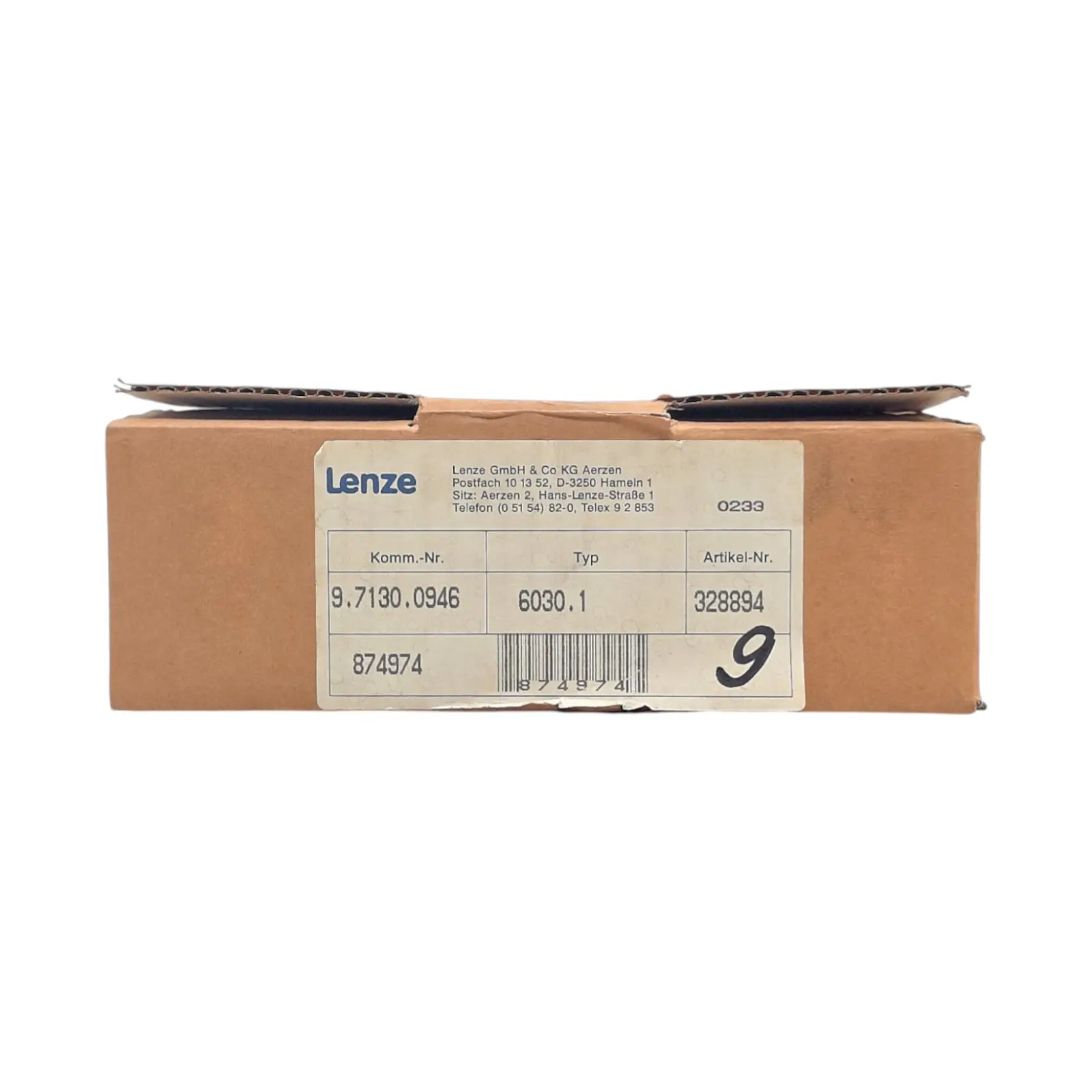 Produktfoto 1 von LENZE 6030.1