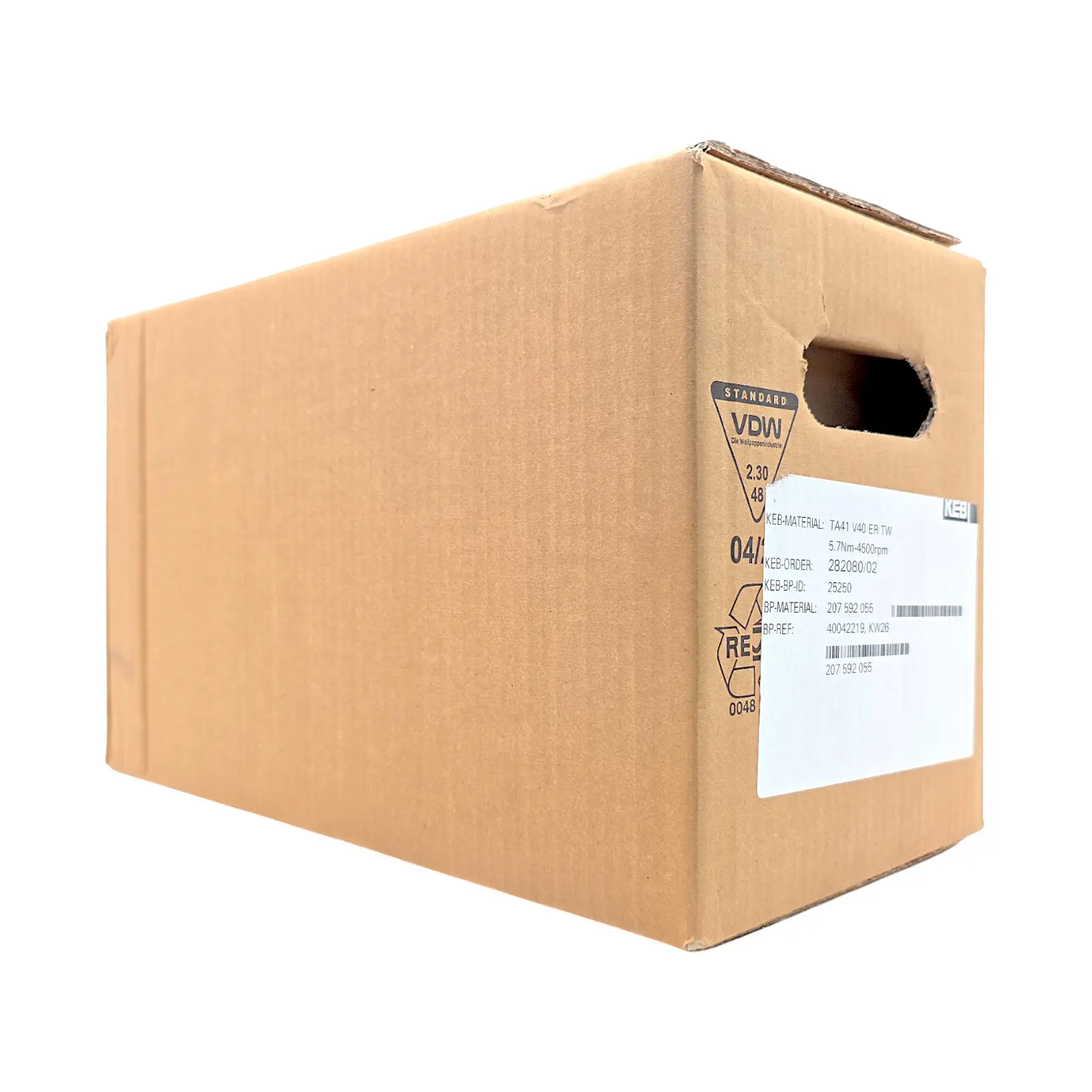 Produktfoto 1 von KEB TA41 V40 ER TW