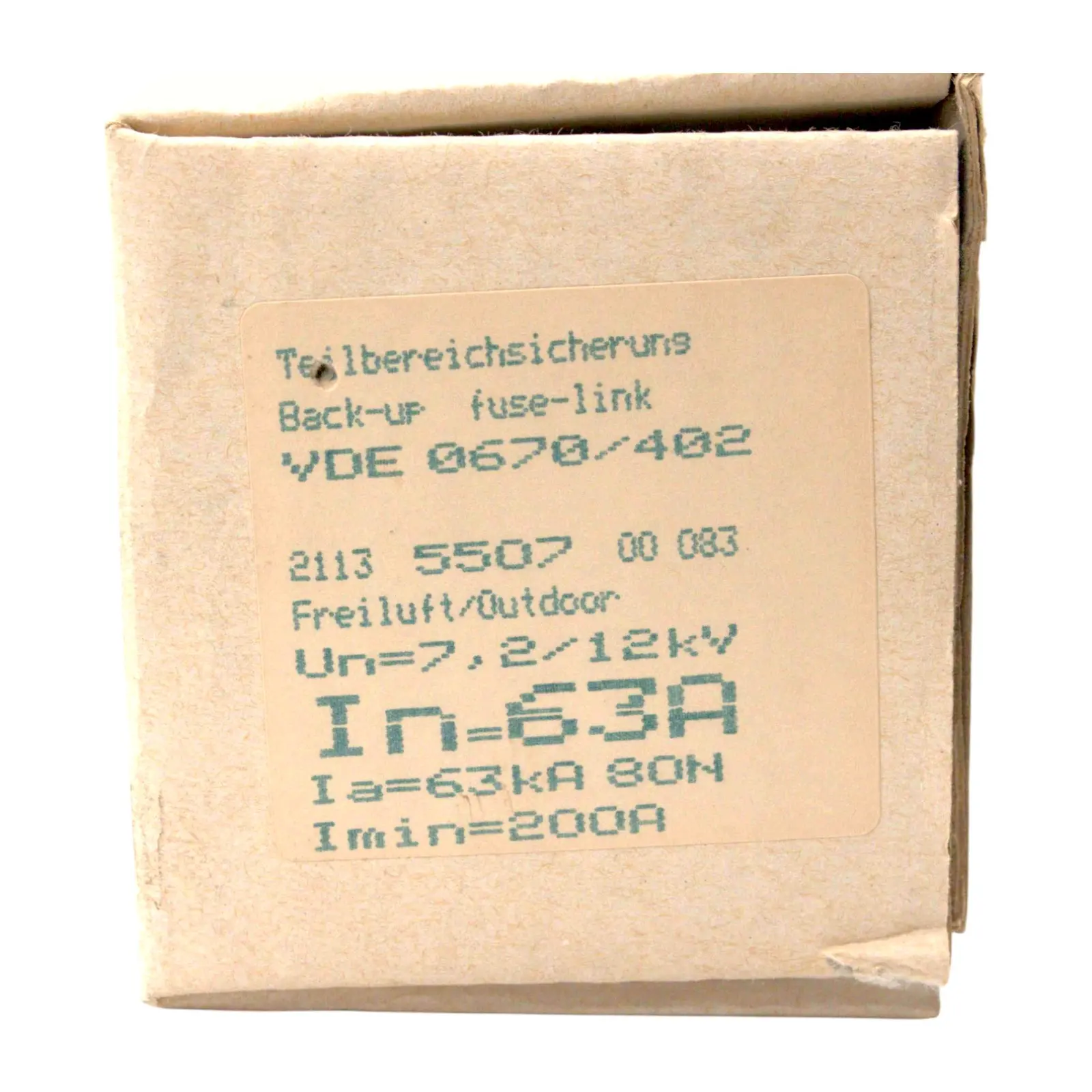 Produktfoto 1 von WICKMANN 63A