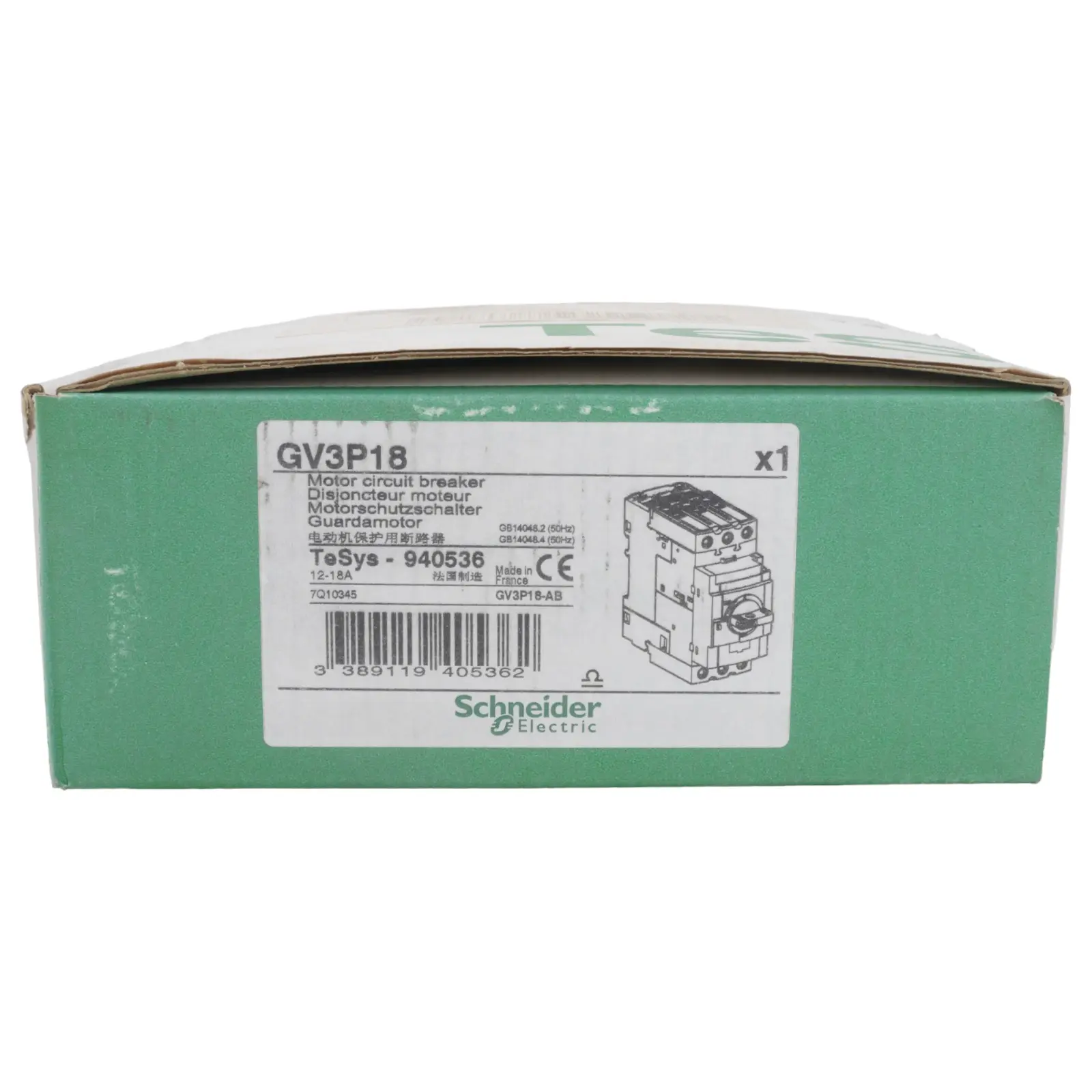 Produktfoto 1 von SCHNEIDER ELECTRIC GV3P18