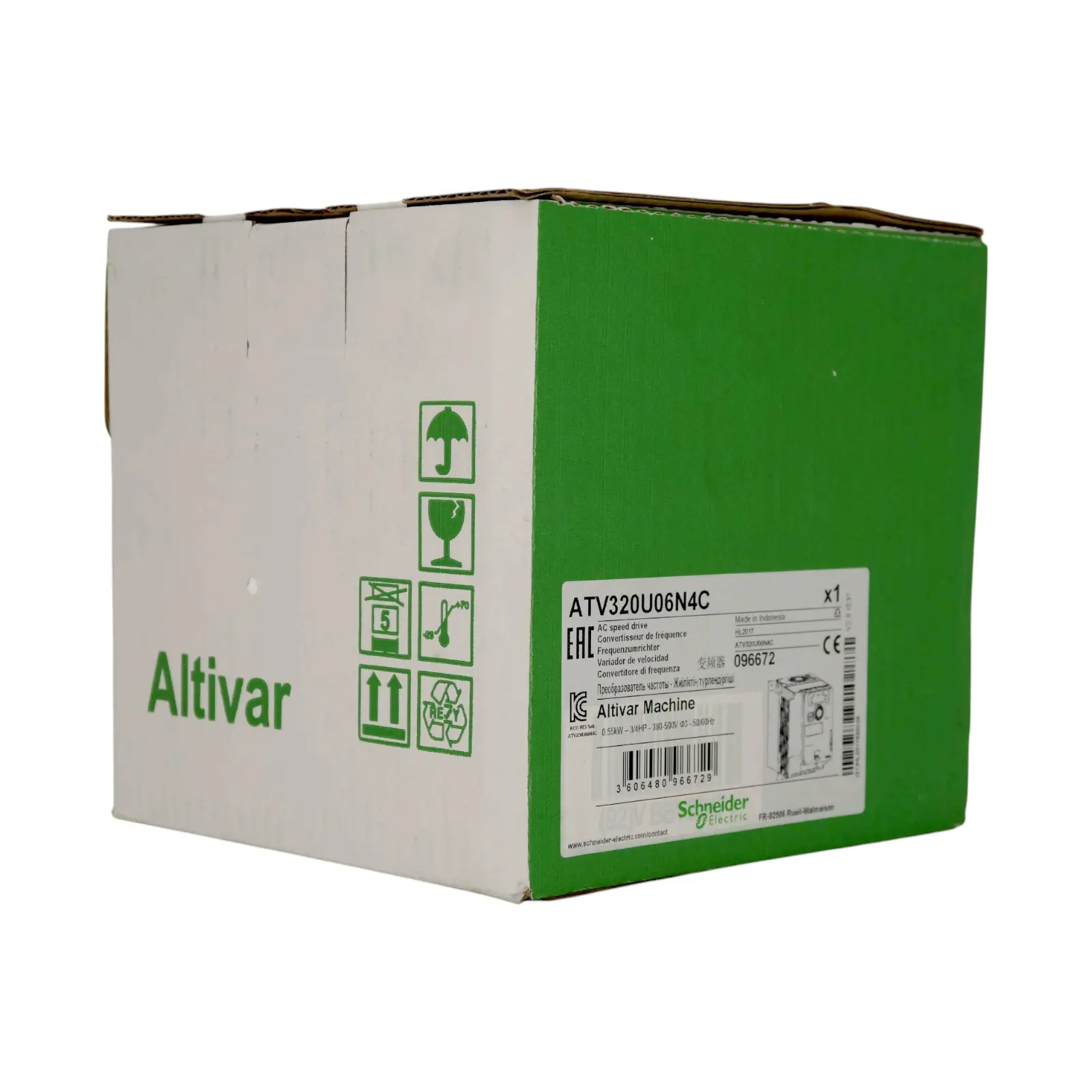 Produktfoto 1 von SCHNEIDER ELECTRIC ATV320U06N4C
