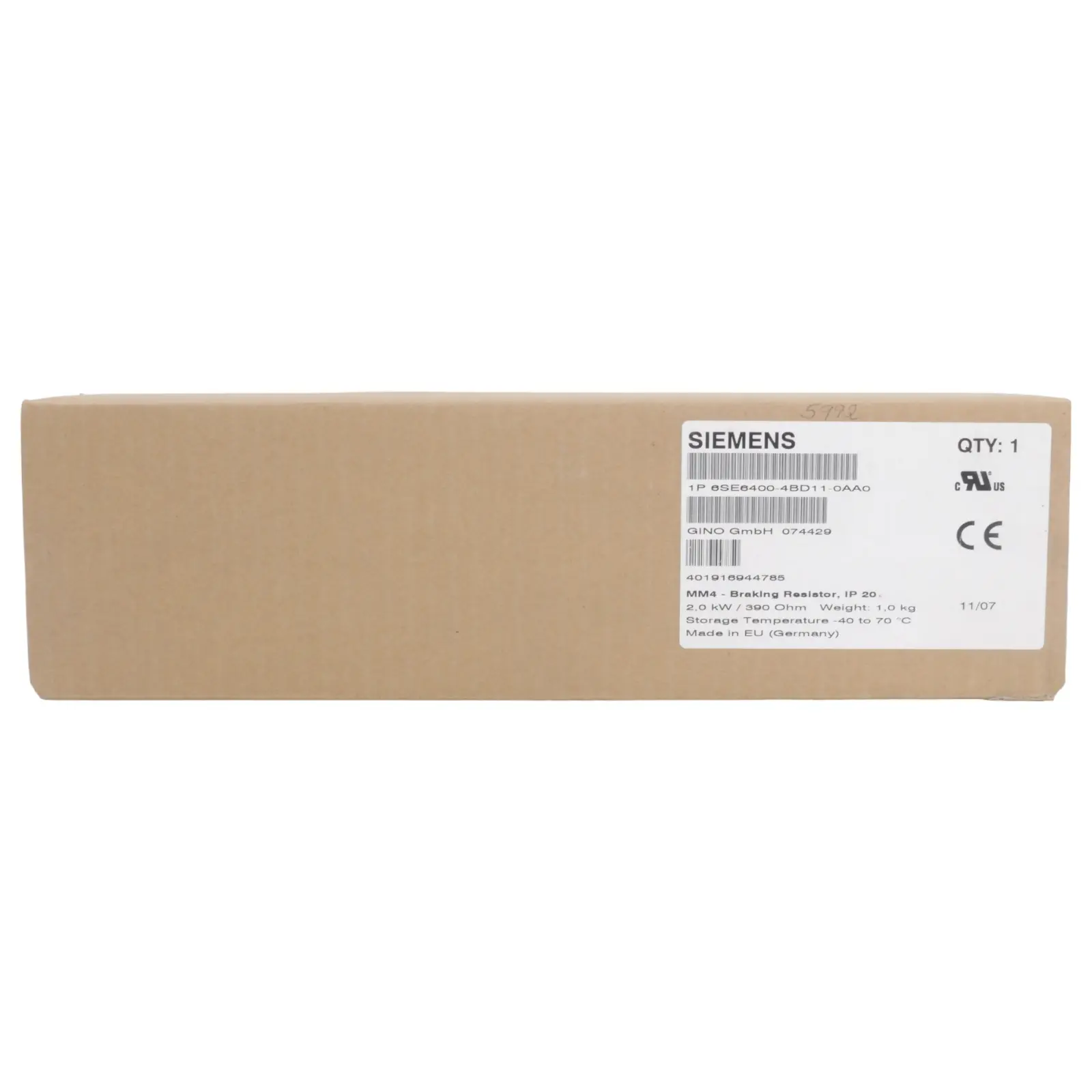 Produktfoto 1 von SIEMENS 6SE6400-4BD11-0AA0
