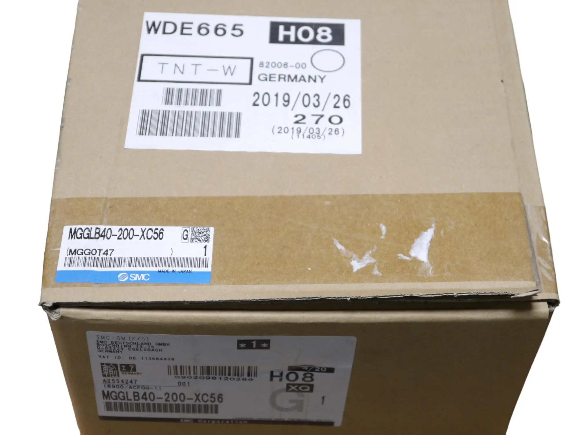 Produktfoto 1 von SMC MGGLB40-200-XC56