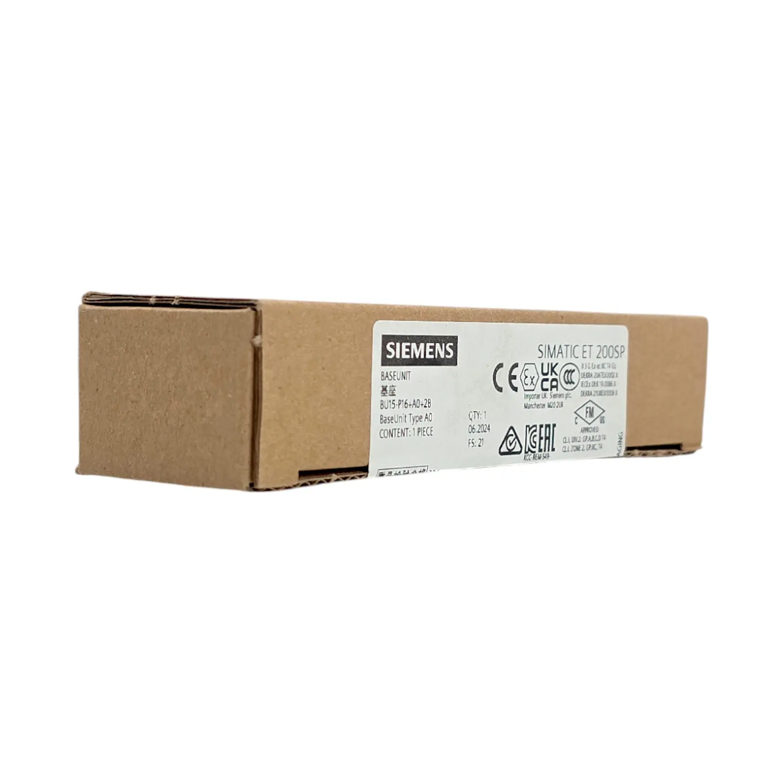 Produktfoto 1 von SIEMENS 6ES7193-6BP00-0BA0
