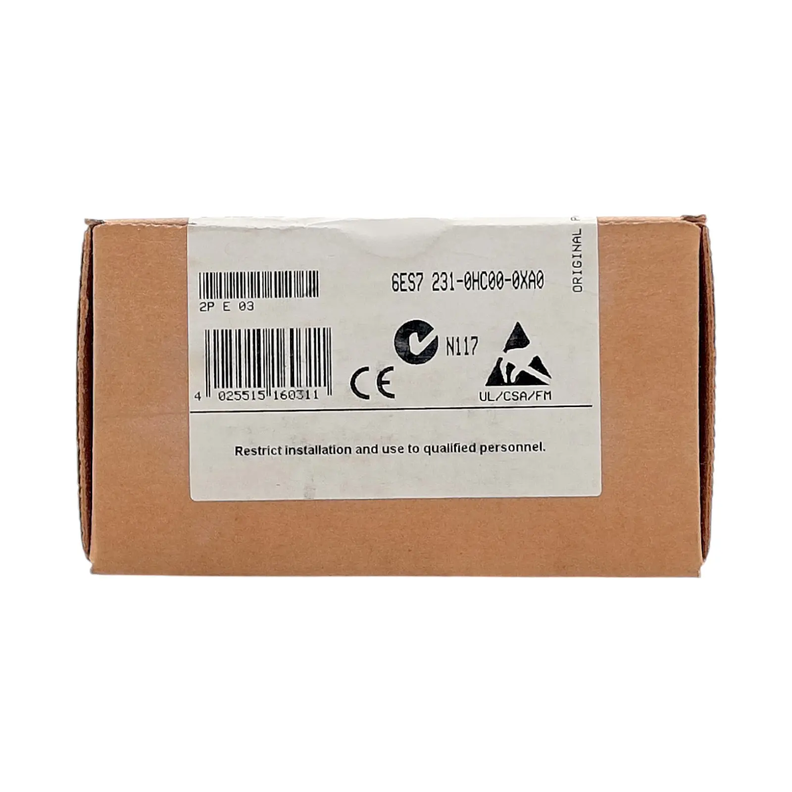 Produktfoto 1 von SIEMENS 6ES7231-0HC00-0XA0